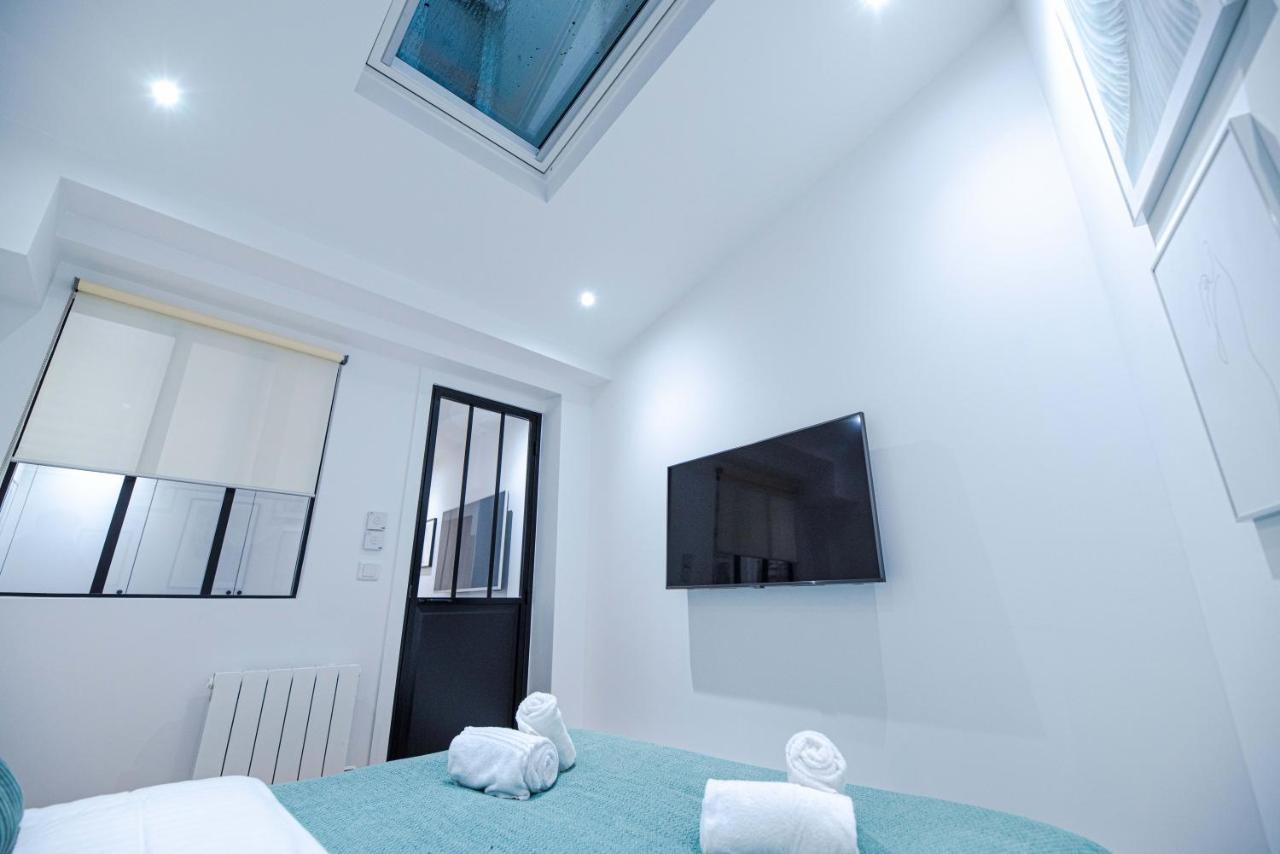 Beautiful Apartment In Marais - With Ac Párizs Kültér fotó